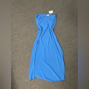 See You Monday Blue Midi Dress